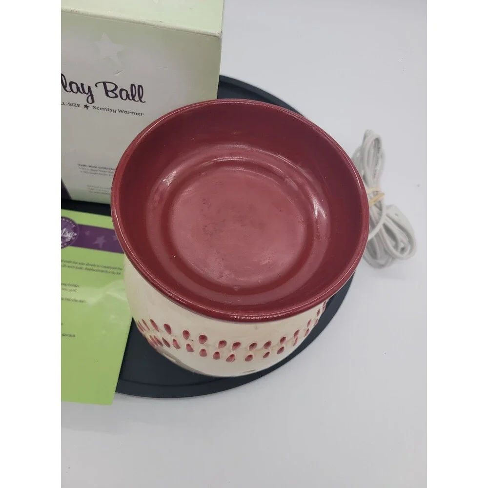 Retired Baseball Scentsy Candle Wax Warmer.Play Ball.Full Size